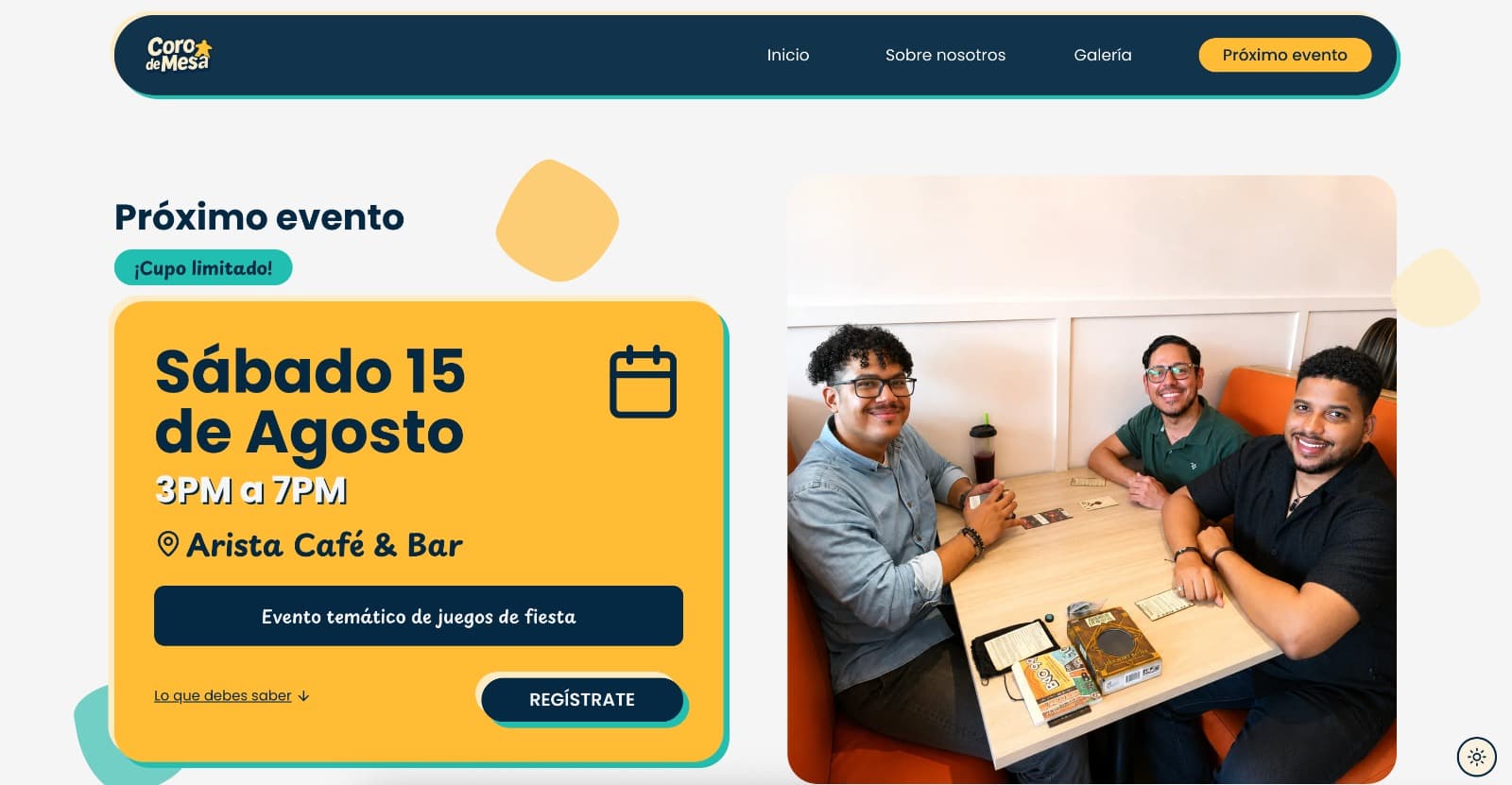 Coro de Mesa — capture 3